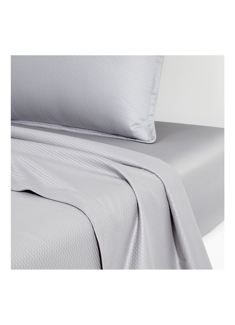 Cearșaf cu elastic HUGO BOSS Loft din satin de bumbac cu 300 de fire