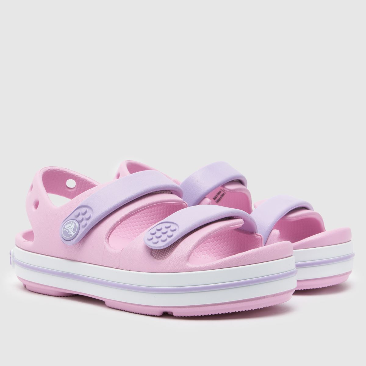 Crocs halványrózsaszín Crocband Cruiser lányka kisgyermek szandál