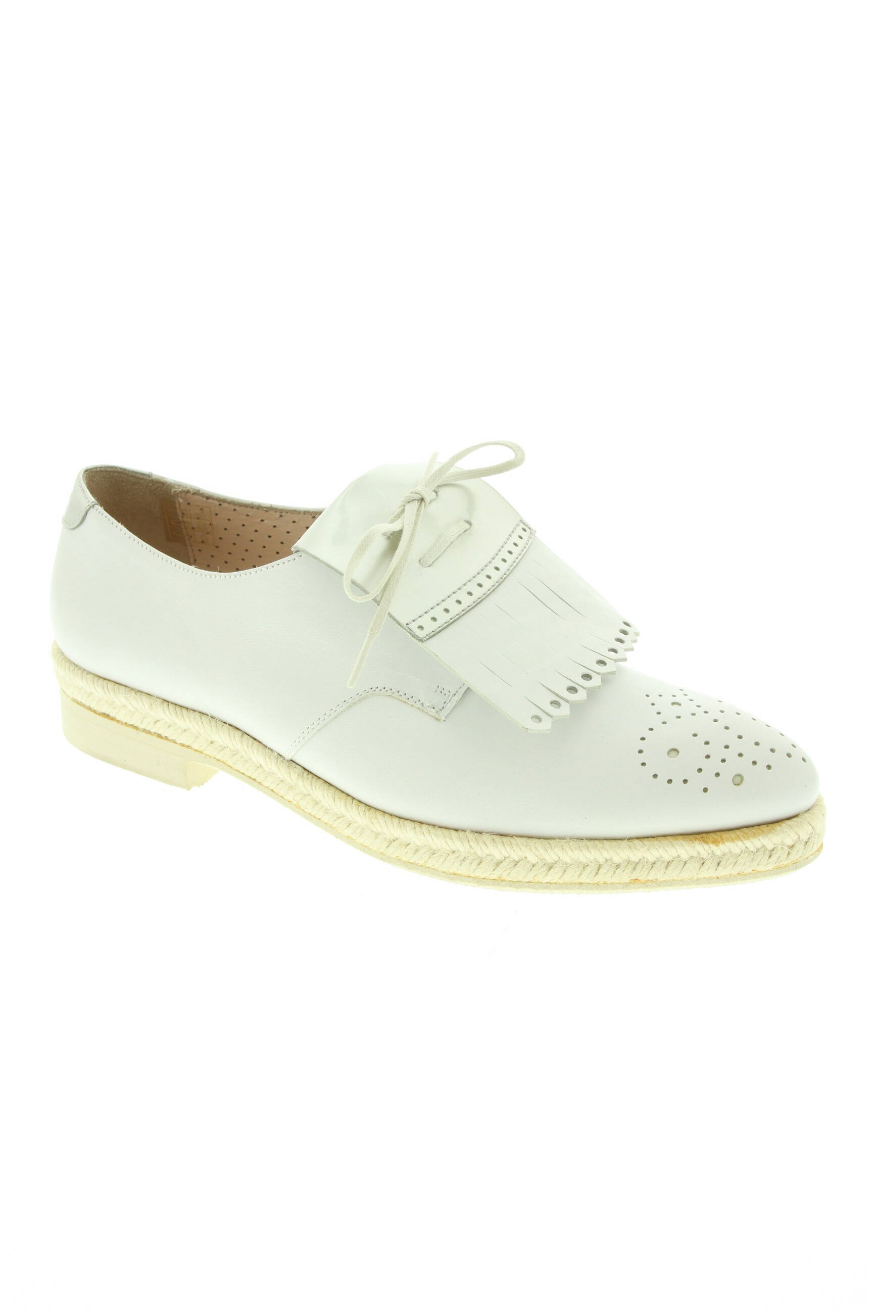 Pertini Derby Femme couleur blanc