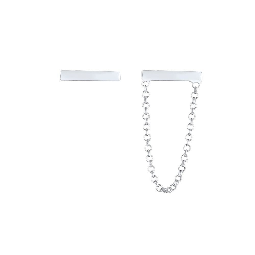 Elli Elli Boucles d'Oreilles Boucles d'oreilles dames blogueuse de tendance en argent  Boucles d'oreilles