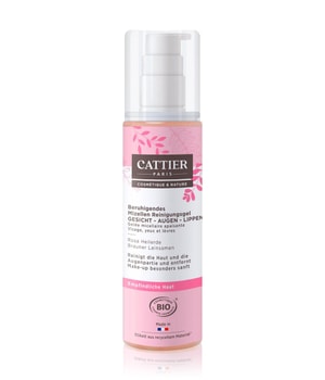 Cattier Gesichtspflege Rosa Heilerde - braune Leinsamen Reinigungsgel-200 ml