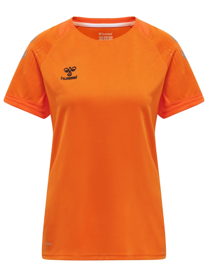 Hummel Hummel T-Shirt Hmllead Damen in ORANGE TIGER günstig kaufen
