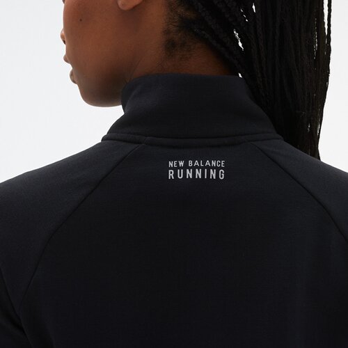 DAMEN T-SHIRT NB HEAT GRID HALF ZIP