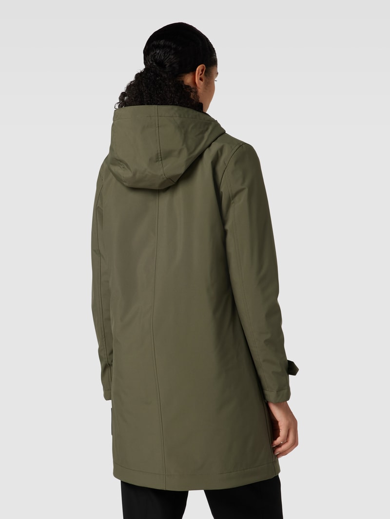 Jacke mit Eingrifftaschen in olivgrün