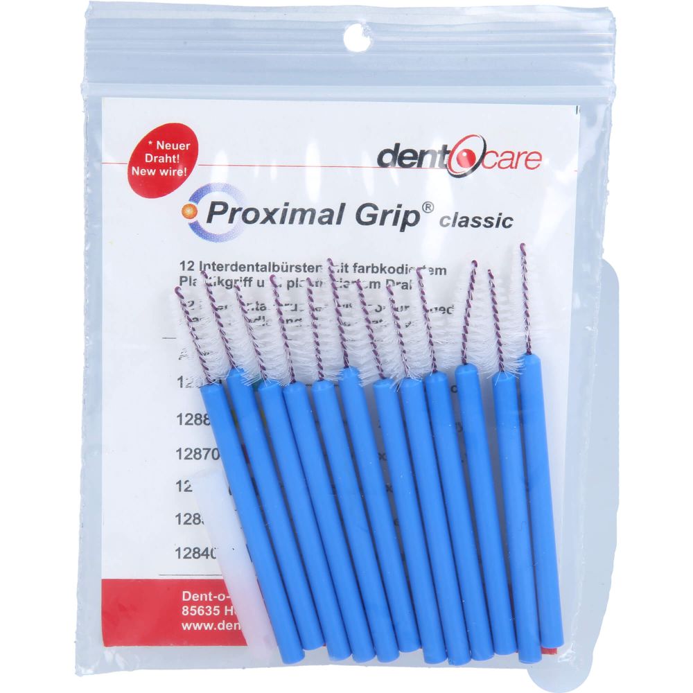 PROXIMAL Grip konisch blau Interdentalbürste