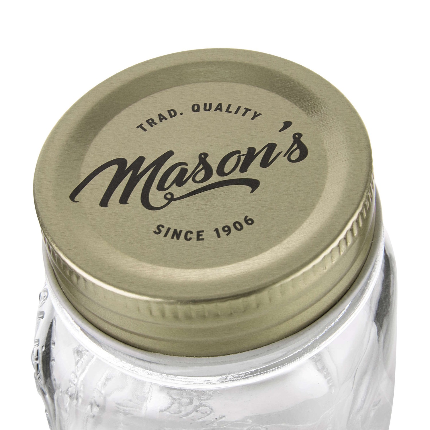 MASON'S 6x Aufbewahrungsgläser 150ml