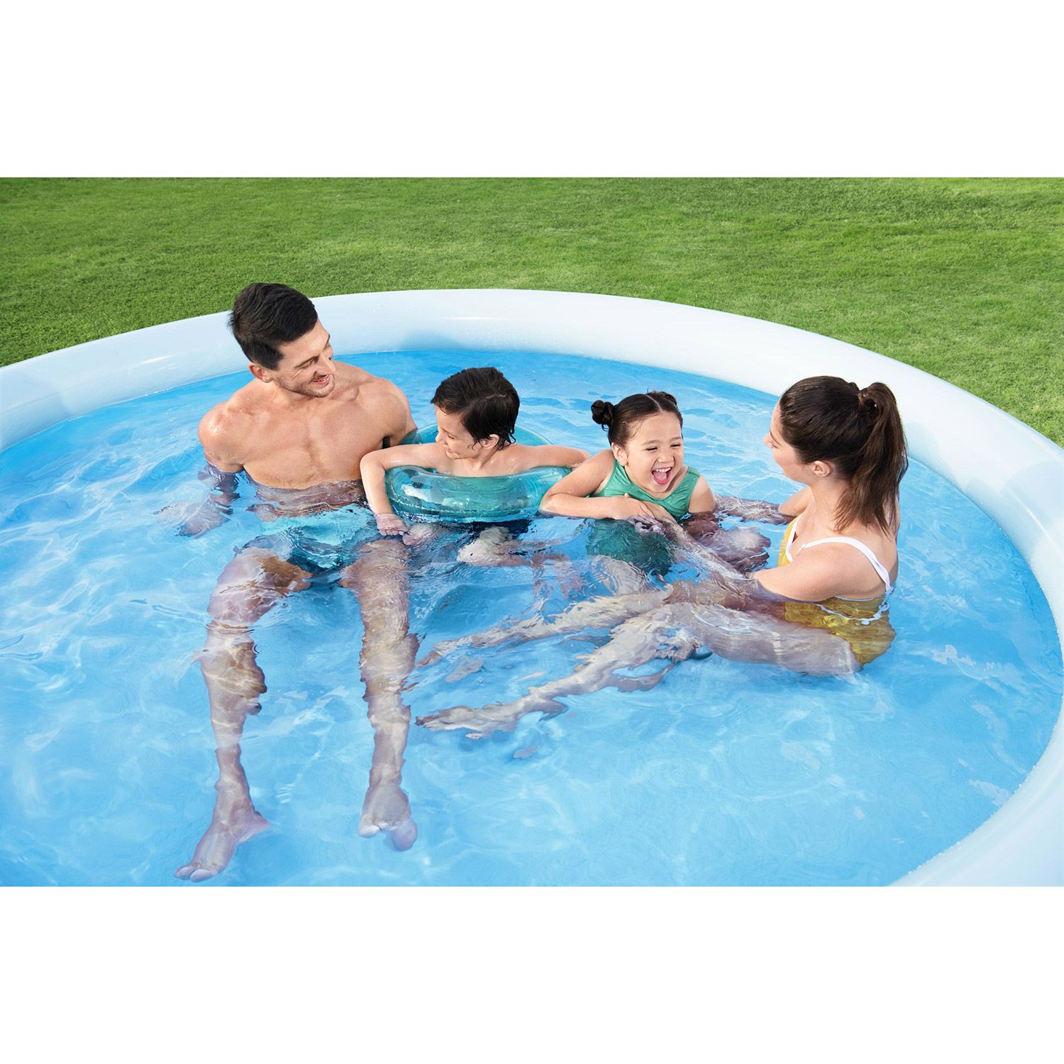 Bestway 305 x 66 cm Fast Set Pool mit Filterpumpe