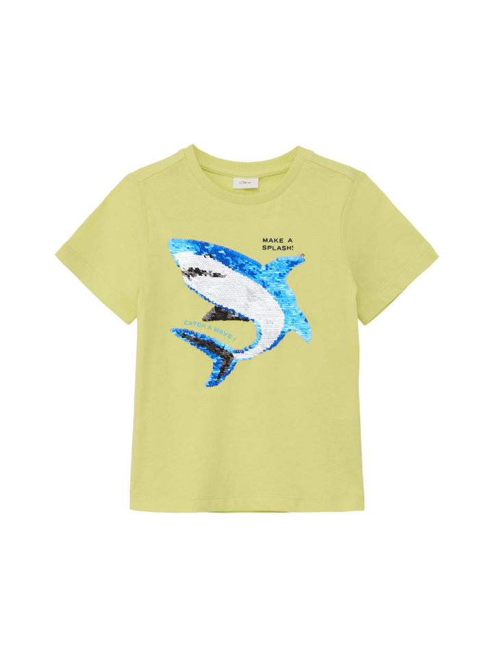 s.Oliver T-Shirt kurzarm in Gelb günstig kaufen