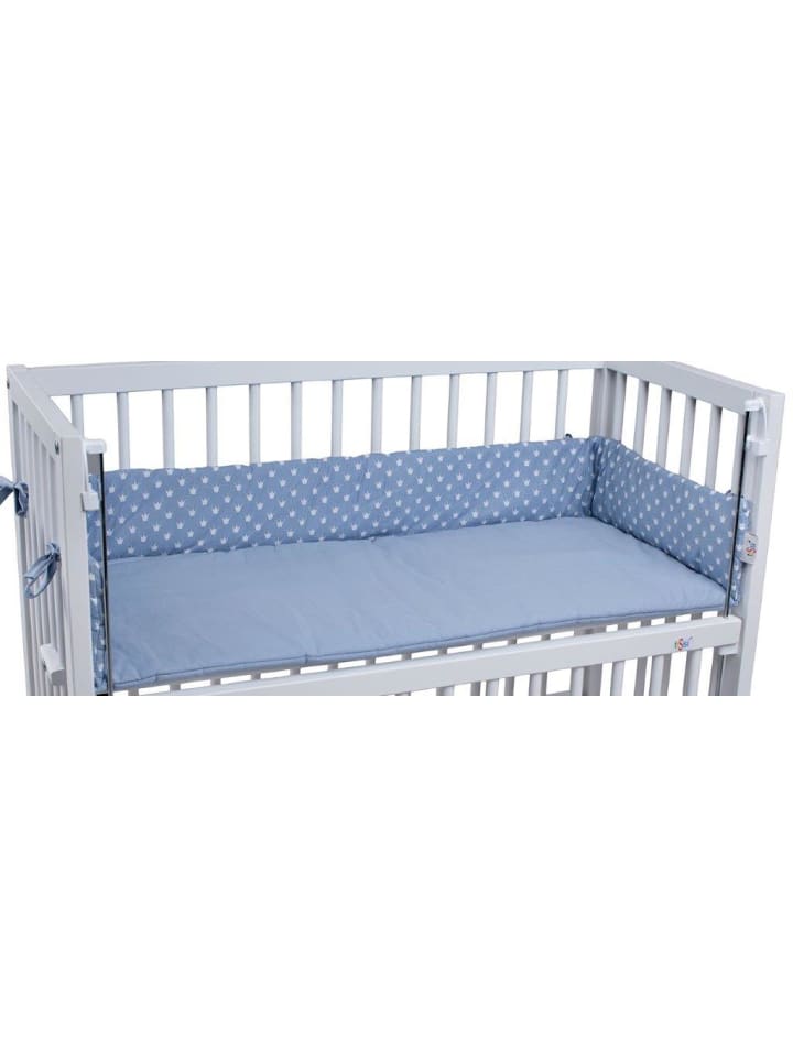 tiSsi Nestchen hellblau Kronen 40 x 90cm günstig kaufen onesize