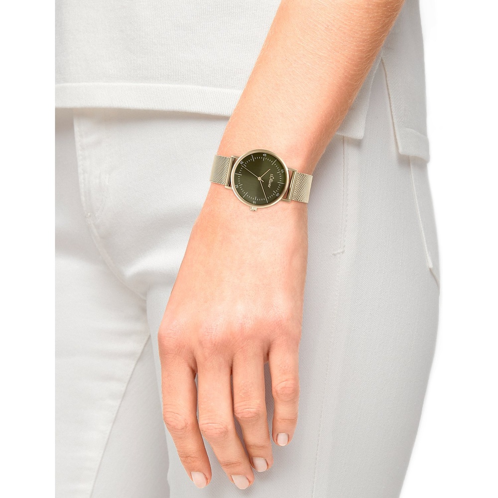 s.Oliver Montre pour femme Acier inoxydable Montre
