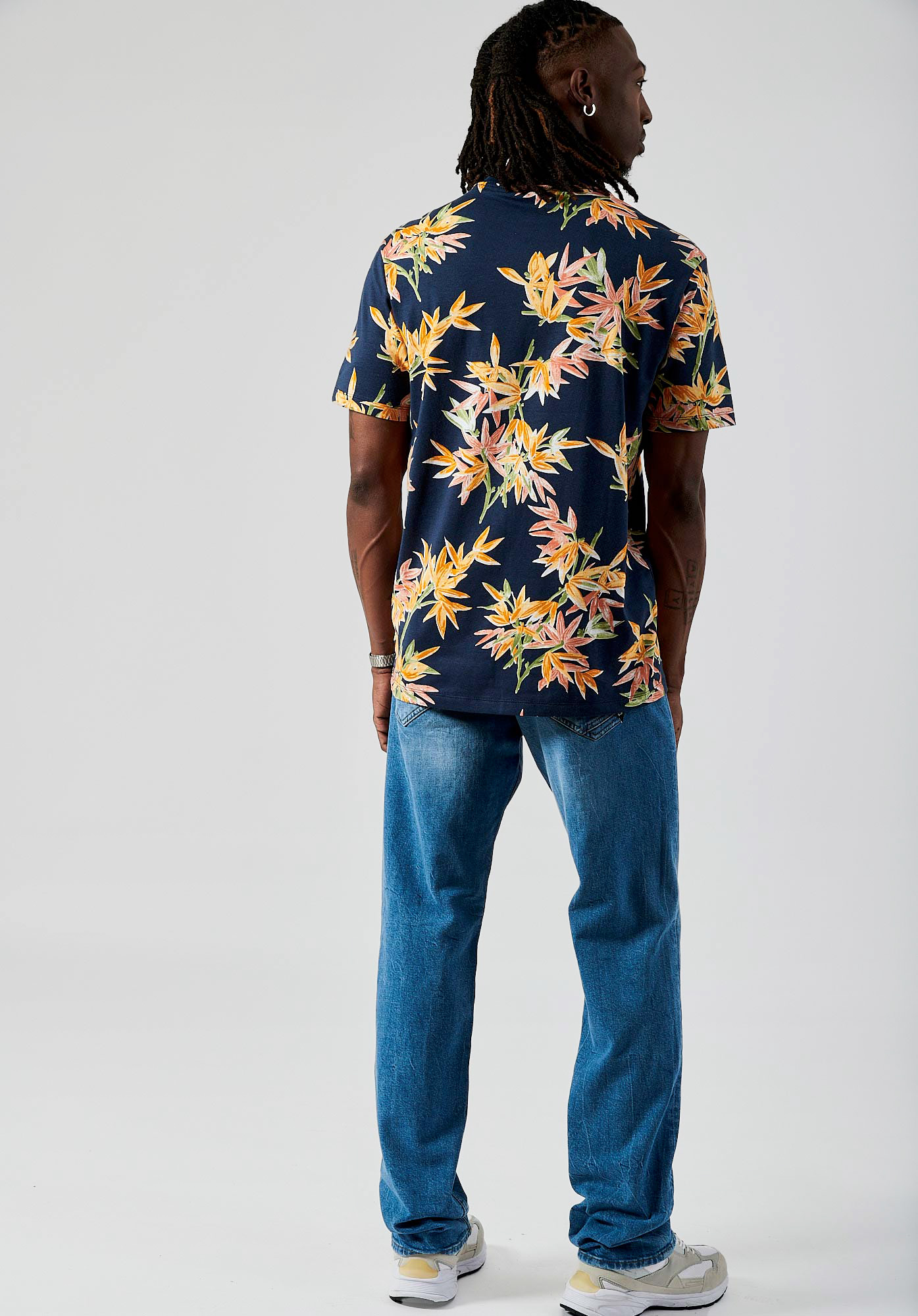 NAVID  T-shirt imprimé homme 100% coton