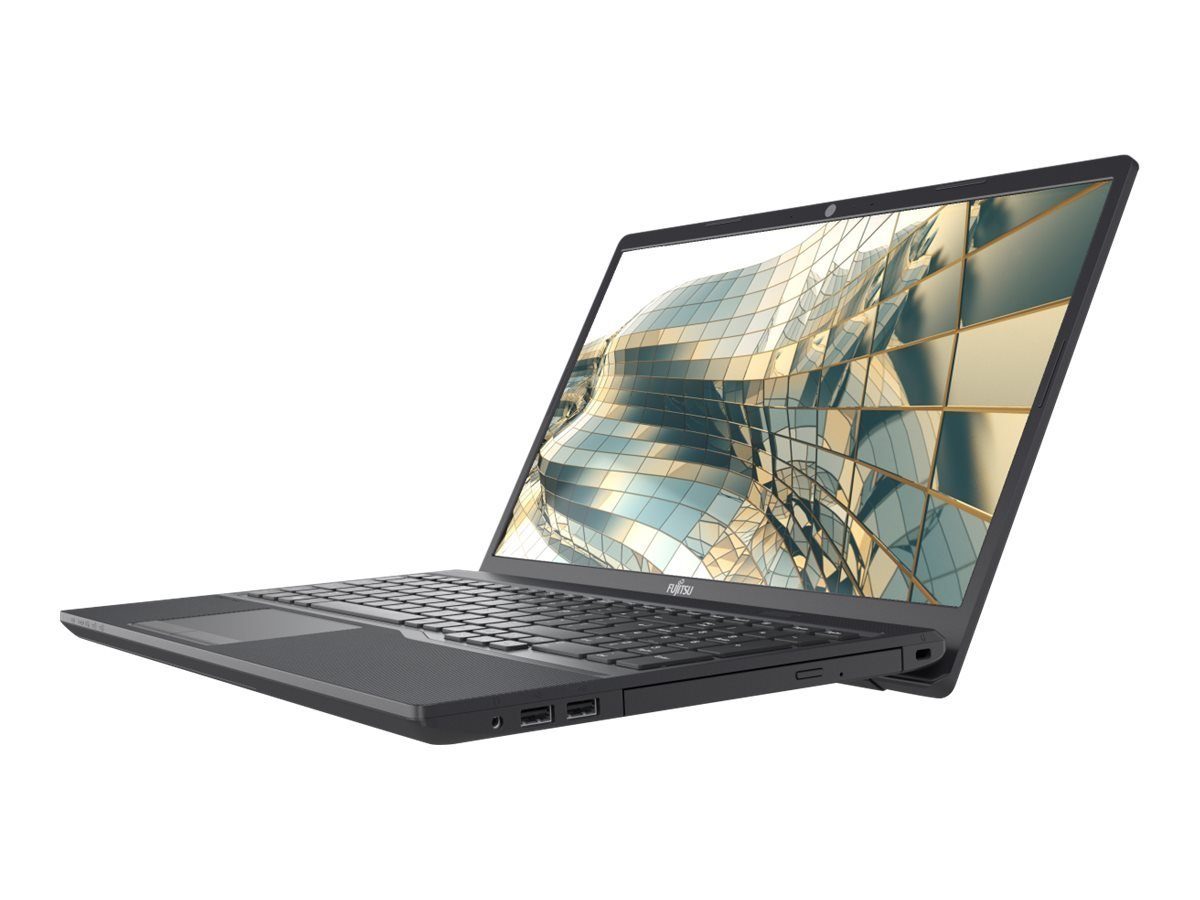 Fujitsu Lifebook A3511, fertig eingerichtetes Notebook (39,60 cm/15.6 Zoll, Intel Core i5 1135G7, Intel Iris Xe Graphics, 500 GB SSD, #mit Funkmaus + Notebooktasche)