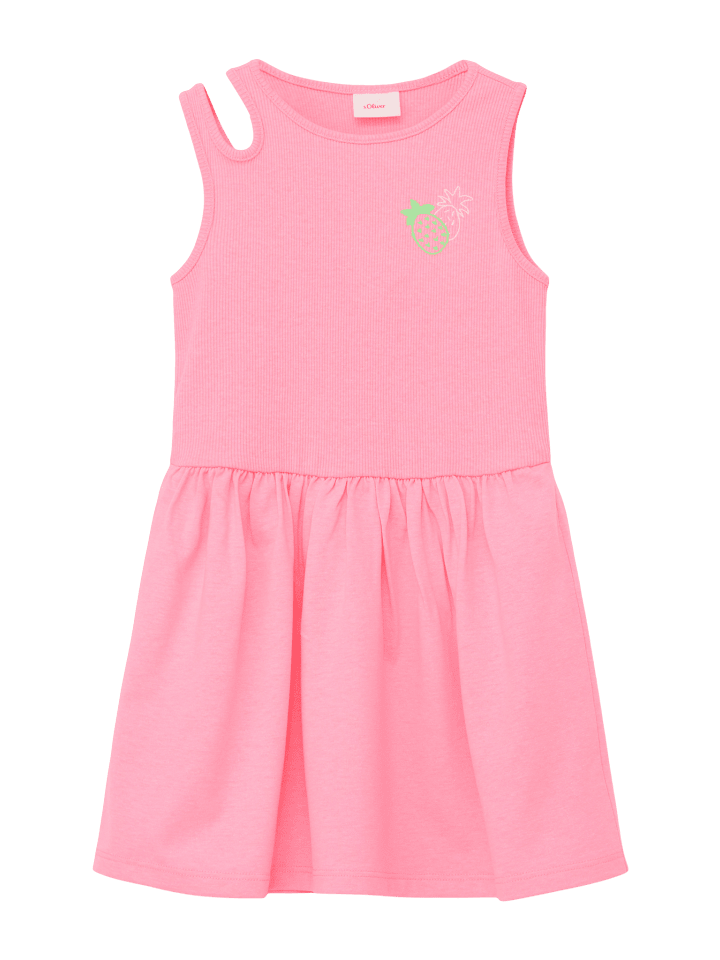 s.Oliver Kleid kurz in Pink günstig kaufen