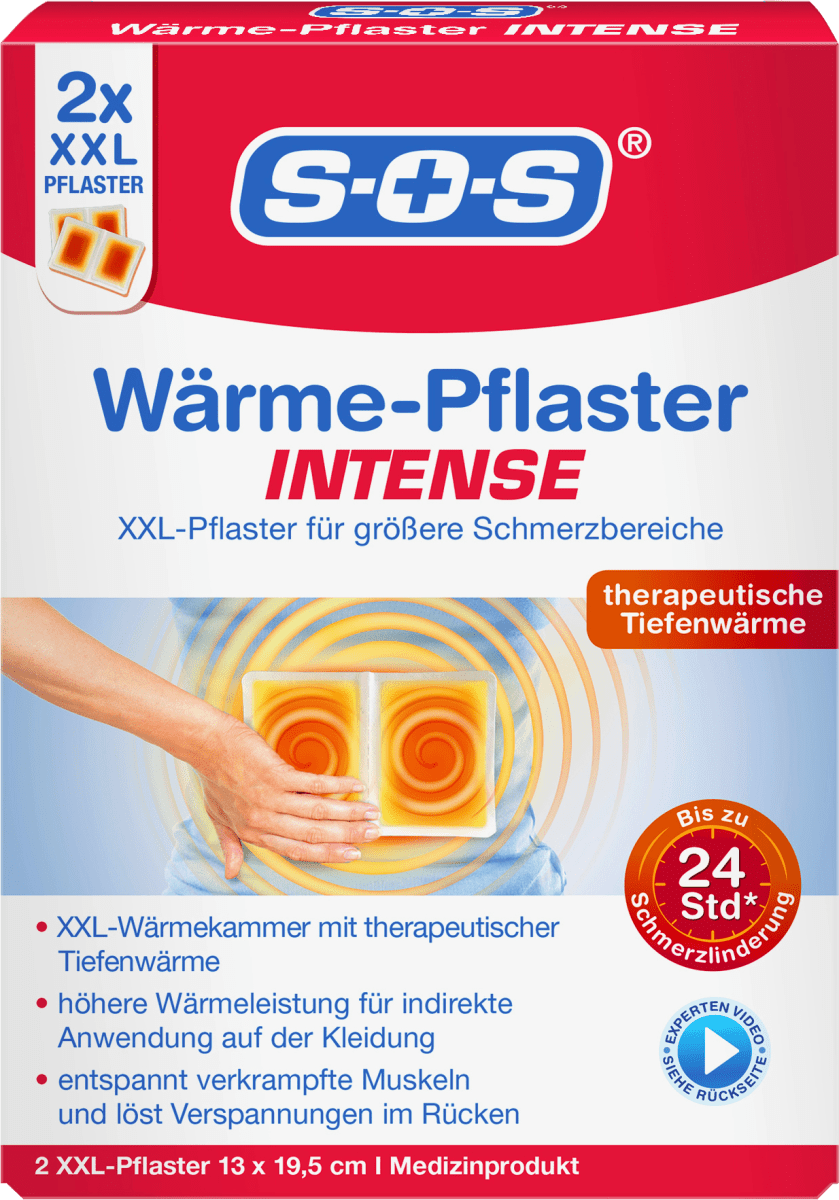 Wärme-Pflaster Intense, 2 St