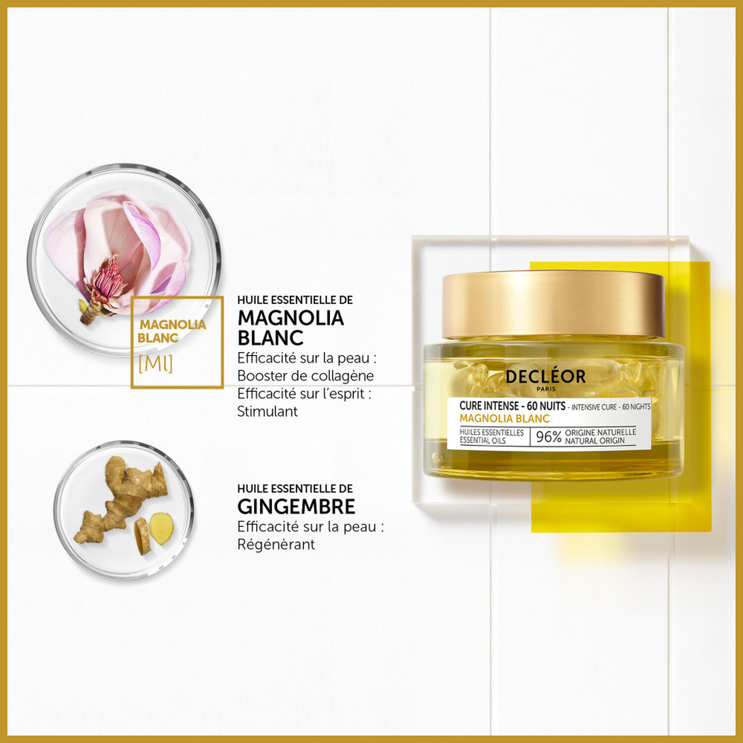Decléor Magnolia Blanc Cure Intense 60 Nuits