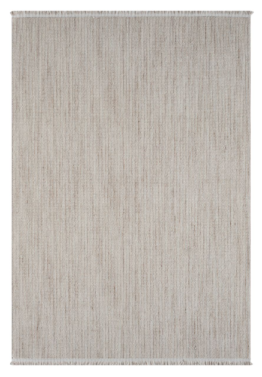 MyFlair Teppich Lucile, 200cm x 290cm, Farbe Weiß, rechteckig, Florhöhe 7mm