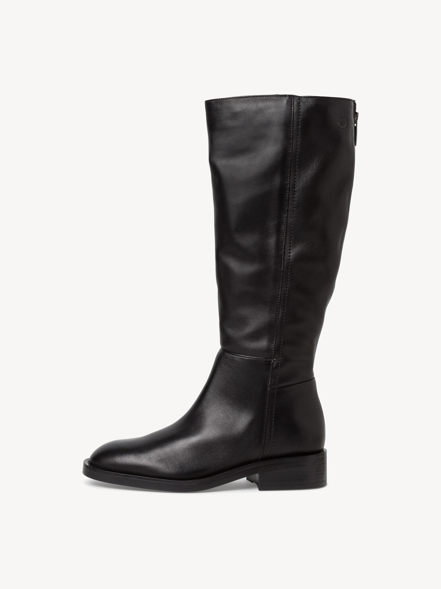 Bottes en cuir - noir