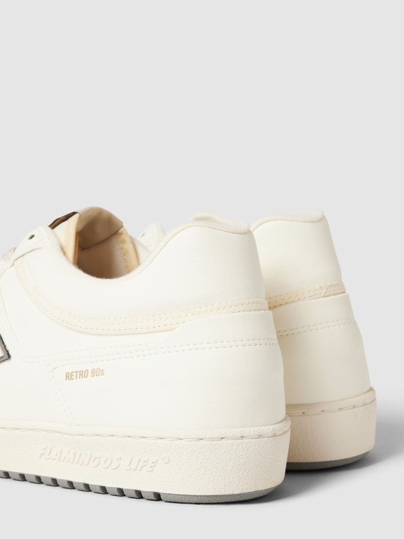 Sneaker mit Label-Details Modell 'RETRO 90s' in weiß