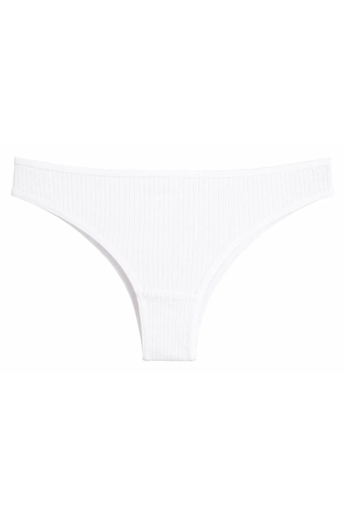 Nicoletta  Damenhöschen Brazillian 5er-Pack Lycra-Unterhemd aus gerippter Baumwolle MIXCOLOR