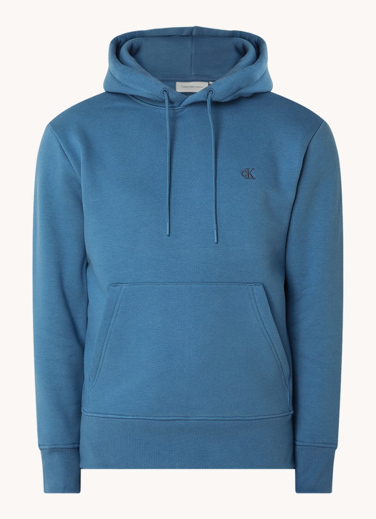 Calvin Klein Hoodie with kangaroo pocket and logo