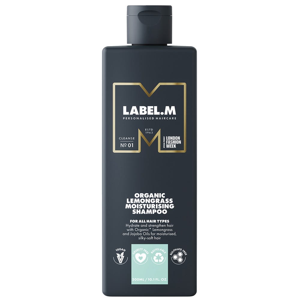 label.m Organic Lemongrass Moisturising Shampoo 300 ml