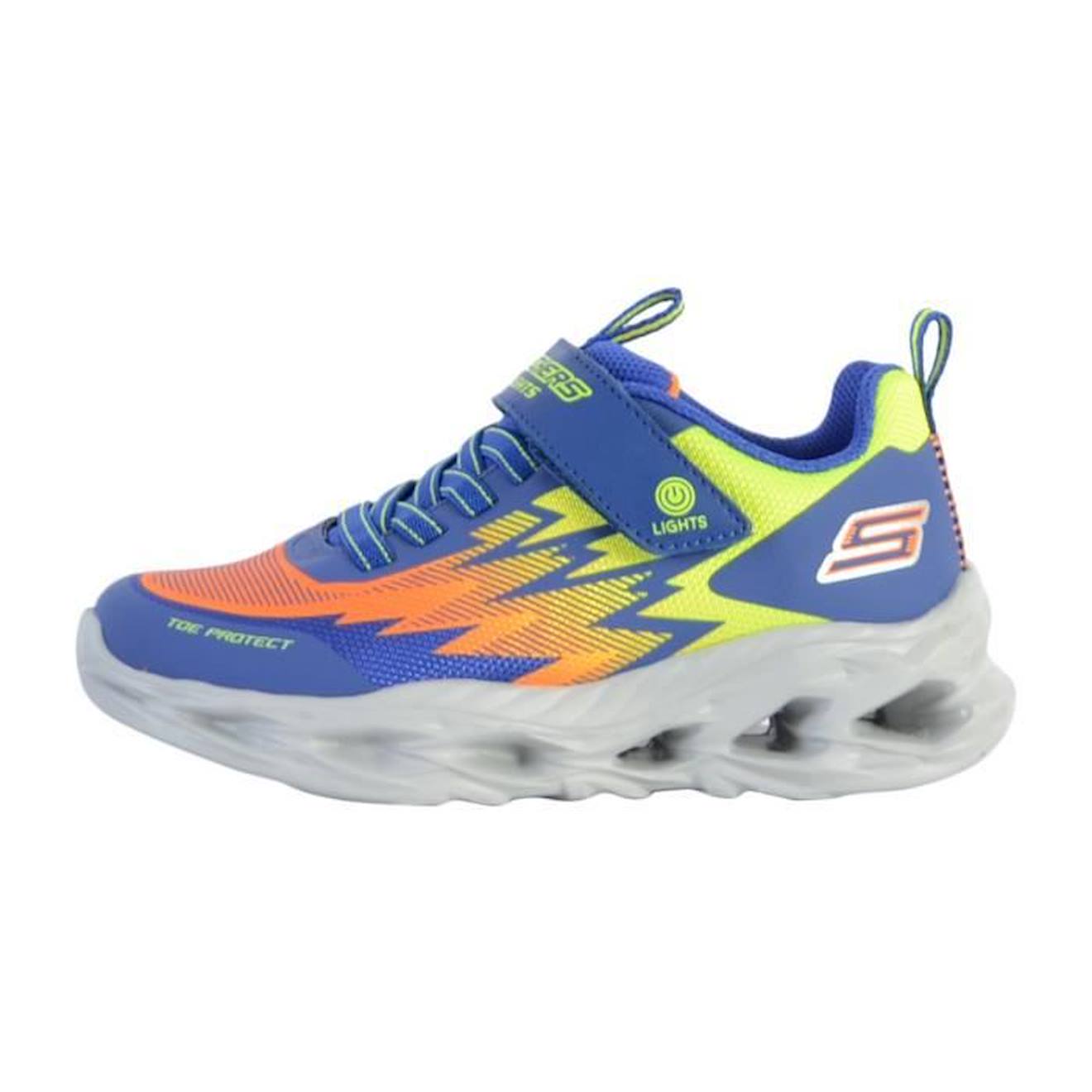 Basket Enfant Skechers Zorent bleu