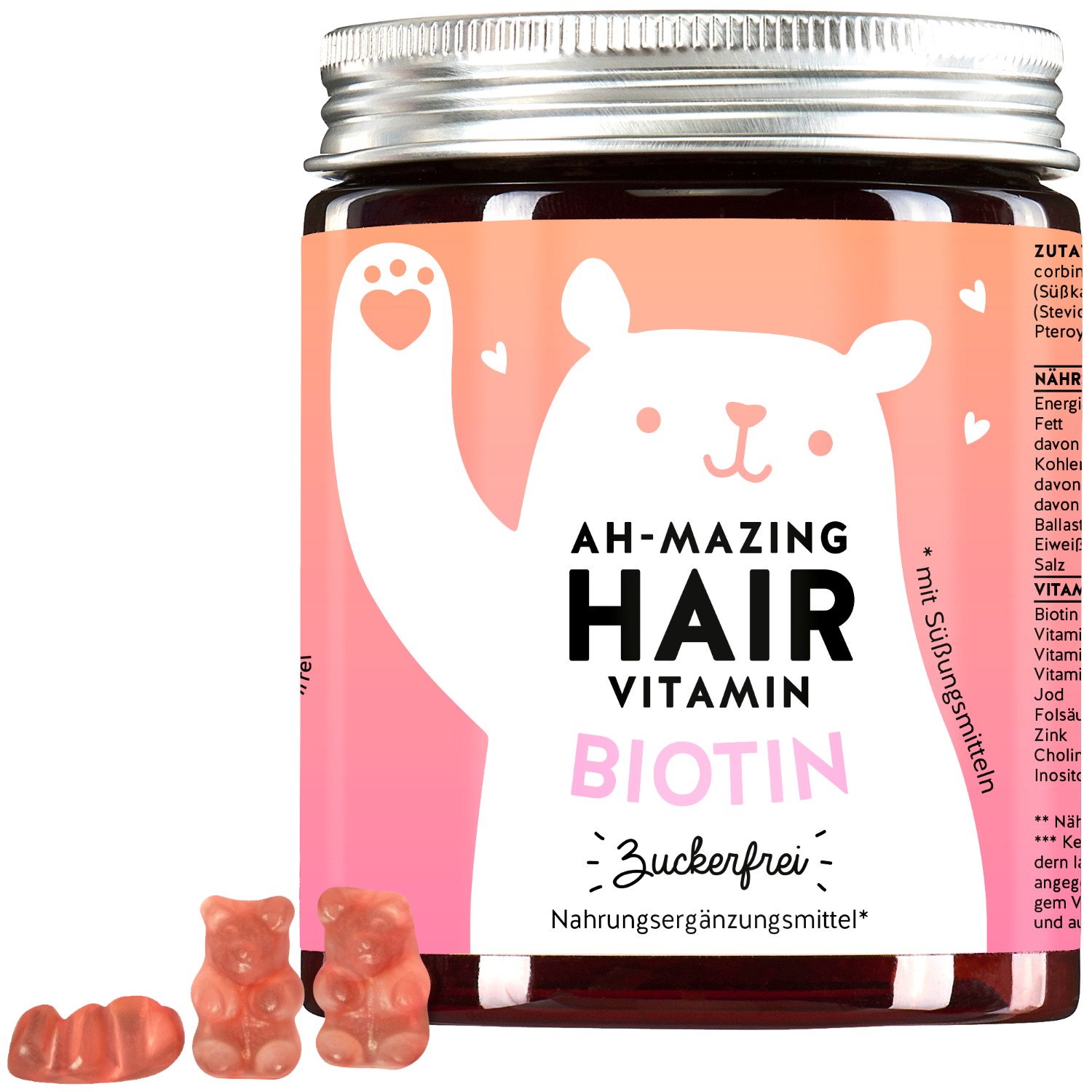 Ah-Mazing Hair Vitamins Zuckerfrei