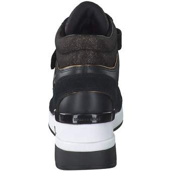 Michael Kors Gentry High Top Sneaker in schwarz