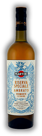 Martini Riserva Speciale Ambrato Martini Riserva Speciale Ambrato Leicht bitter und floral mit einem zarten Hauch von Honig. 0,75	 Liter - Vol 18%