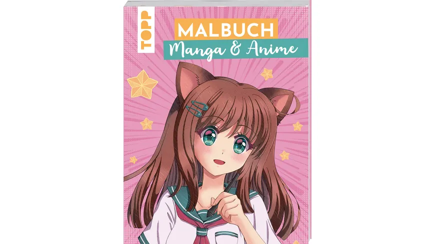 Malbuch Manga & Anime
