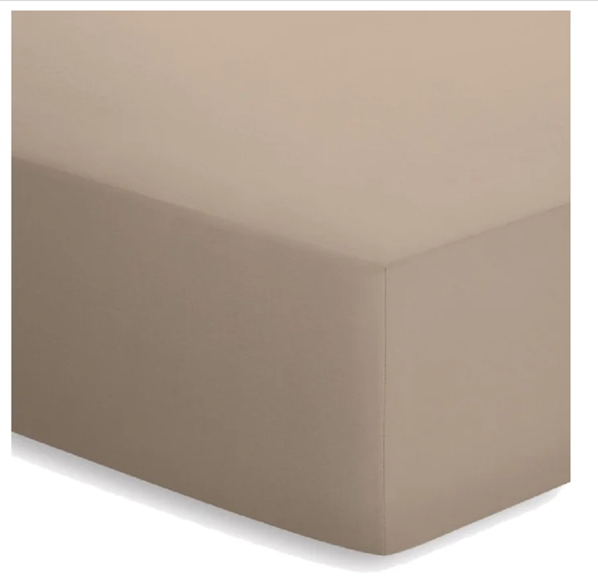 Matheis Spannbetttuch Taupe 100 x 200 cm
