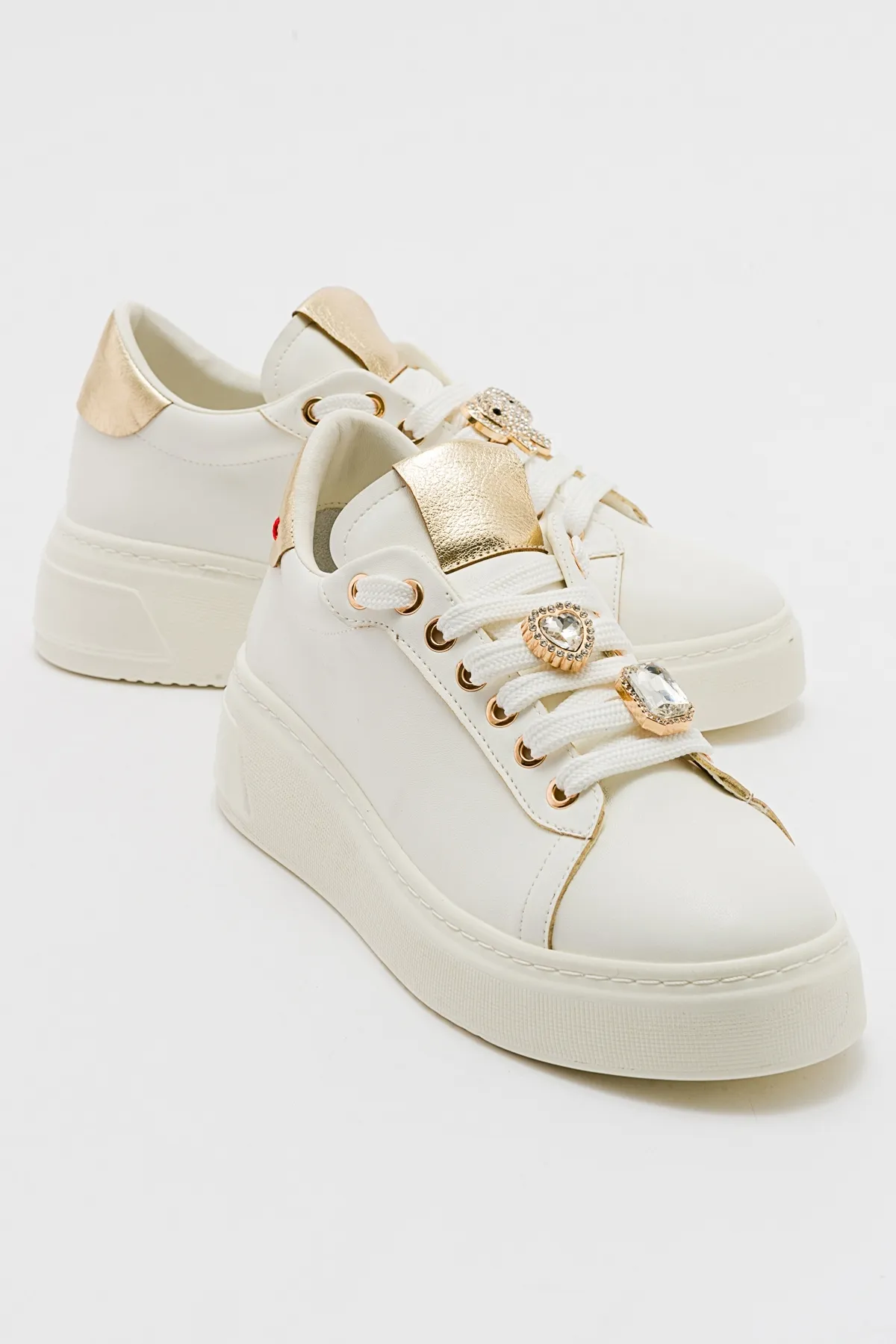 LuviShoes  ROMEU Weiße Sport-Sneaker für Damen