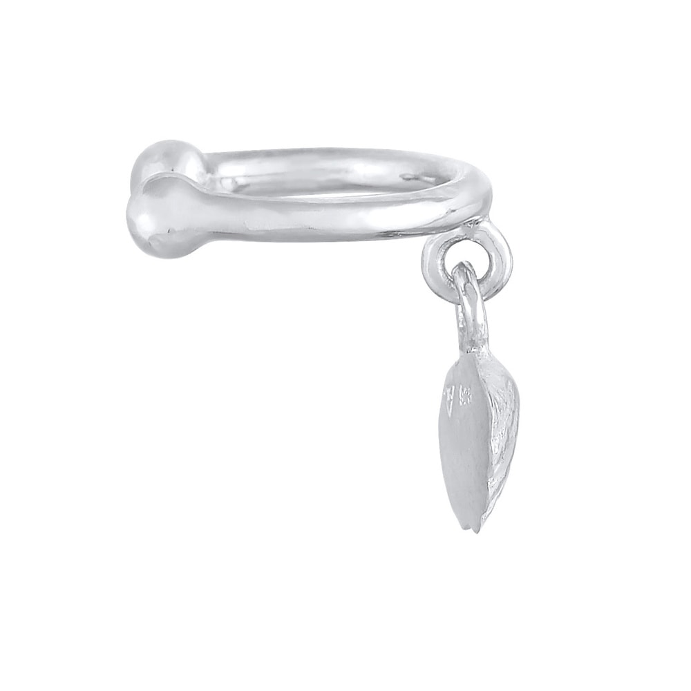 Elli Elli Boucles d'Oreilles Femmes Earcuff coquillage plage en Argent Sterling 925 Boucles d'oreilles