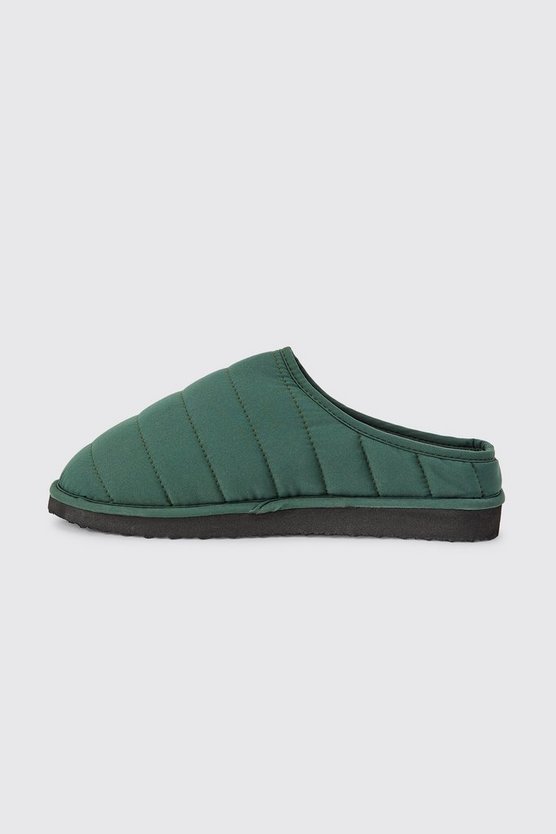 Gesteppte Nylon-Hausschuhe