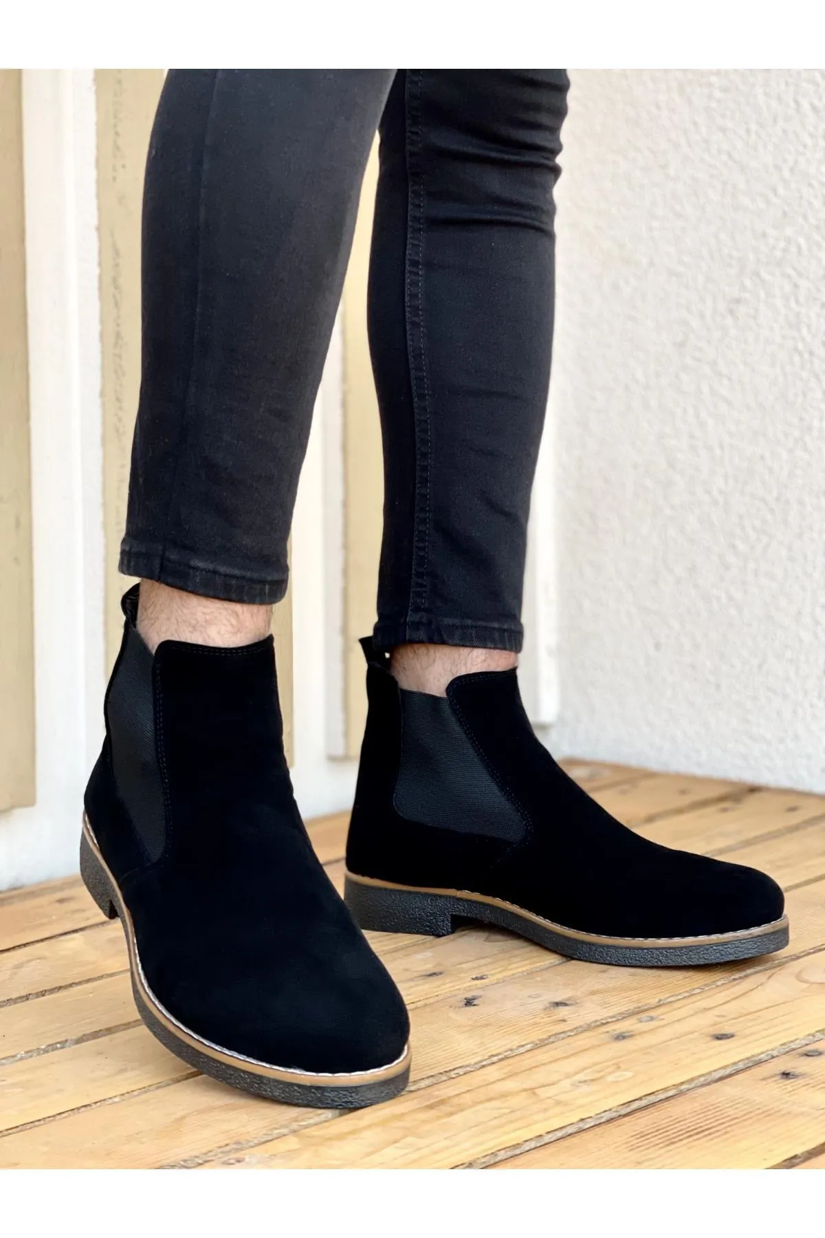 MUGGO  M201 Garantierte Unisex-Chelsea-Stiefel