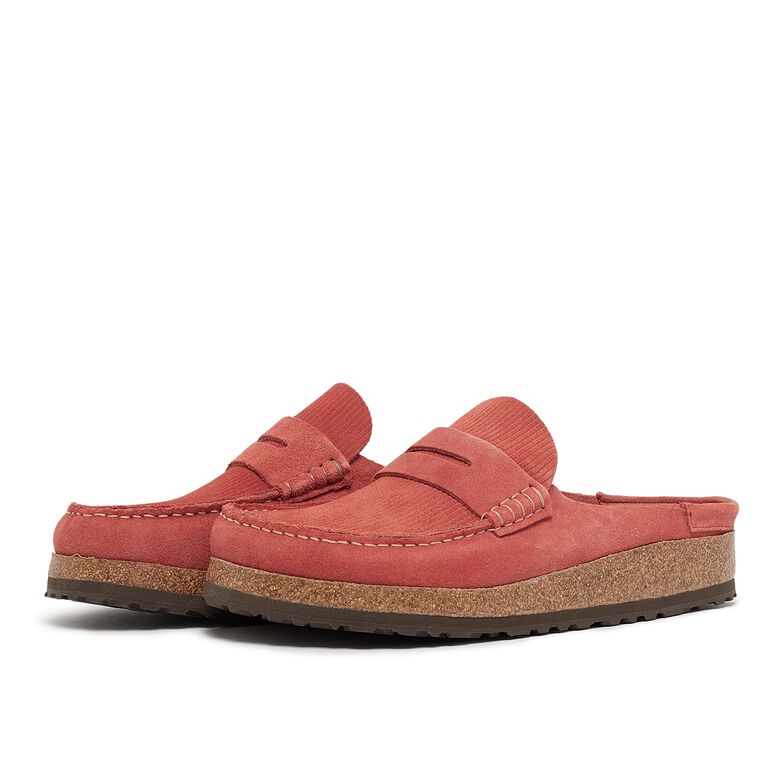 Birkenstock Naples VL corduroy sienna red