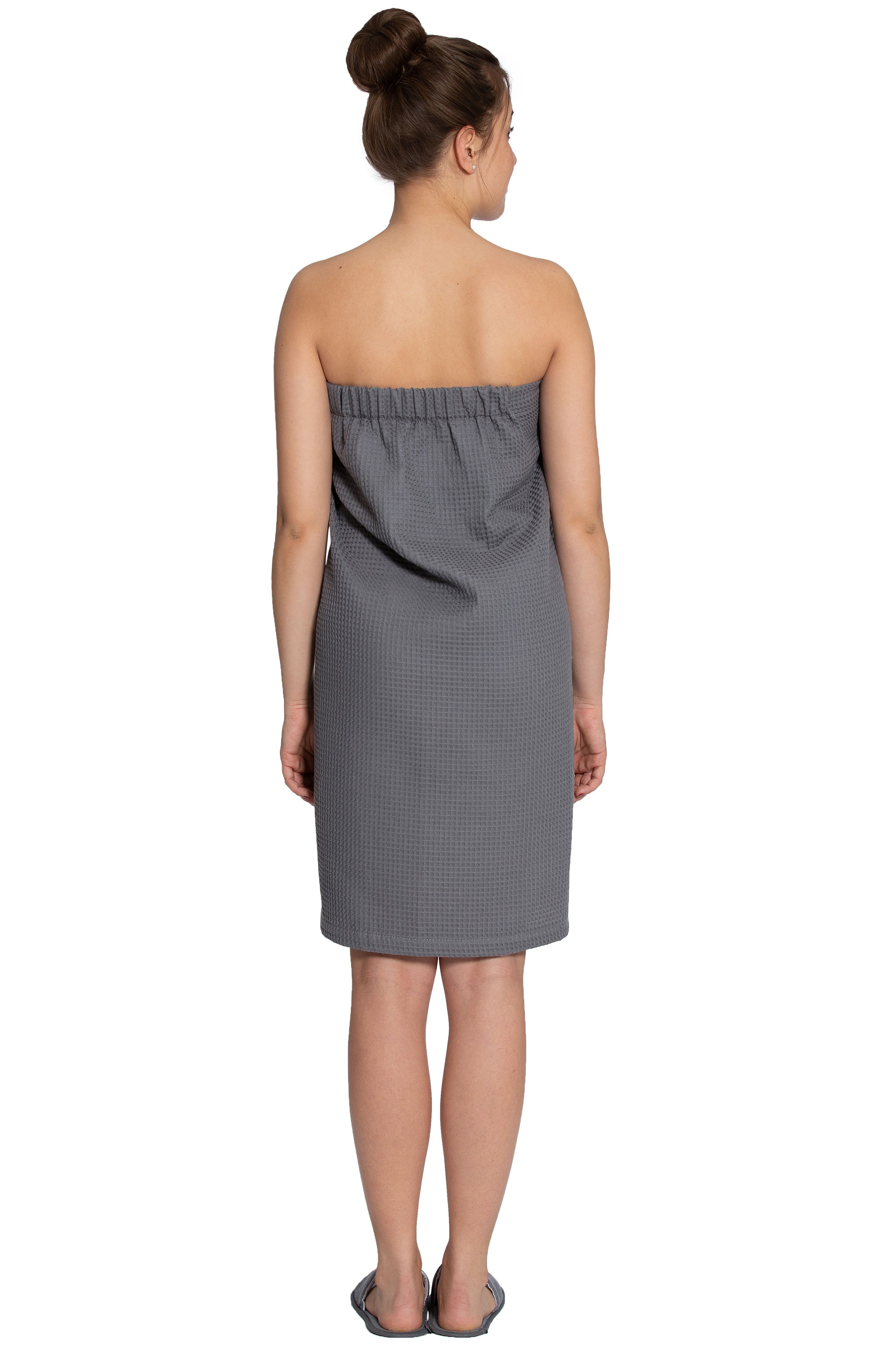 ZOLLNER Kilt, 100% Baumwolle, Knöpfe, Klettverschluss, Knöpfe, 100% Baumwolle, 75x130 cm, vom Hotelwäschespezalisten