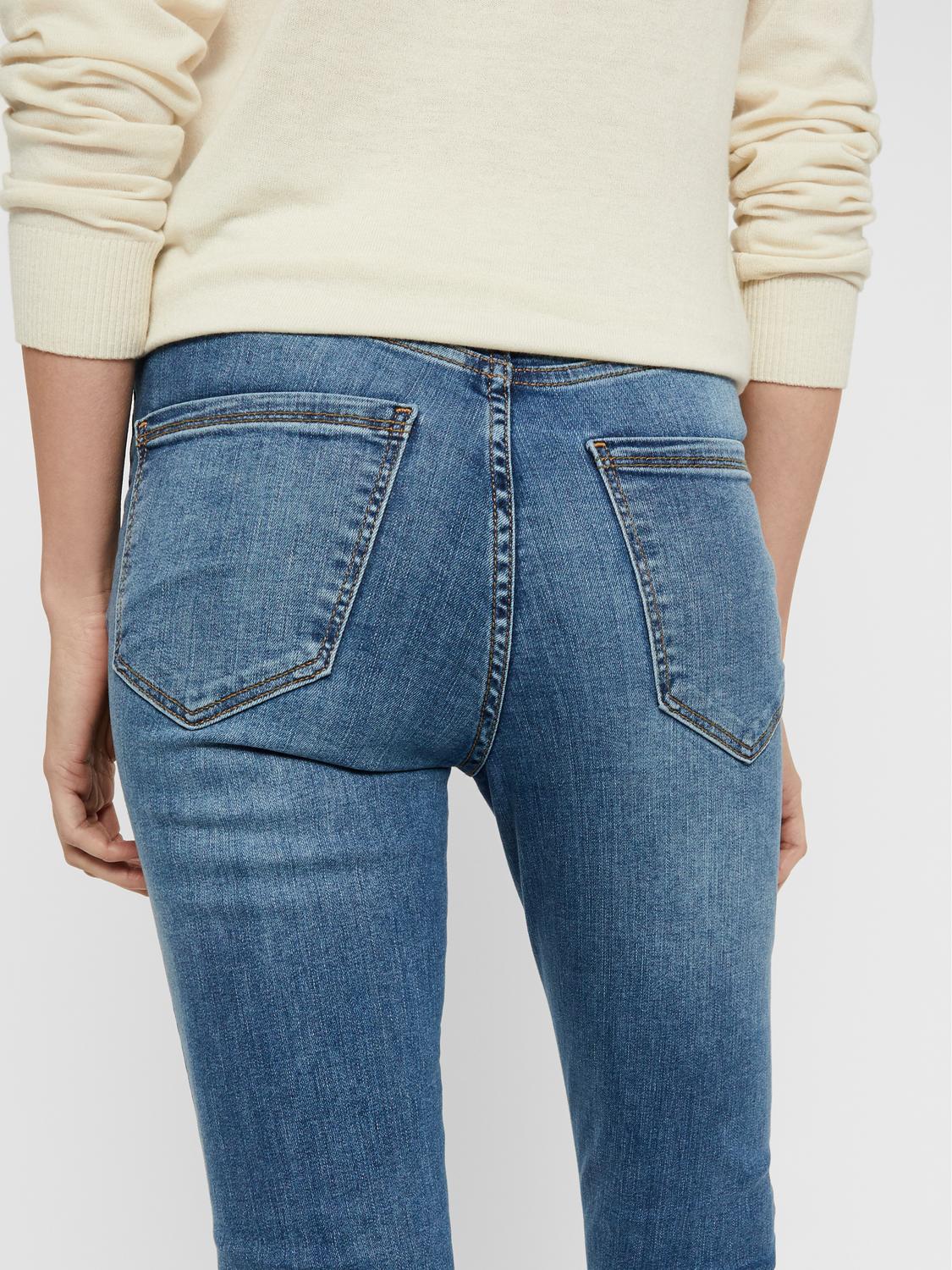 VMSOPHIA Hohe Taille Skinny Fit Jeans