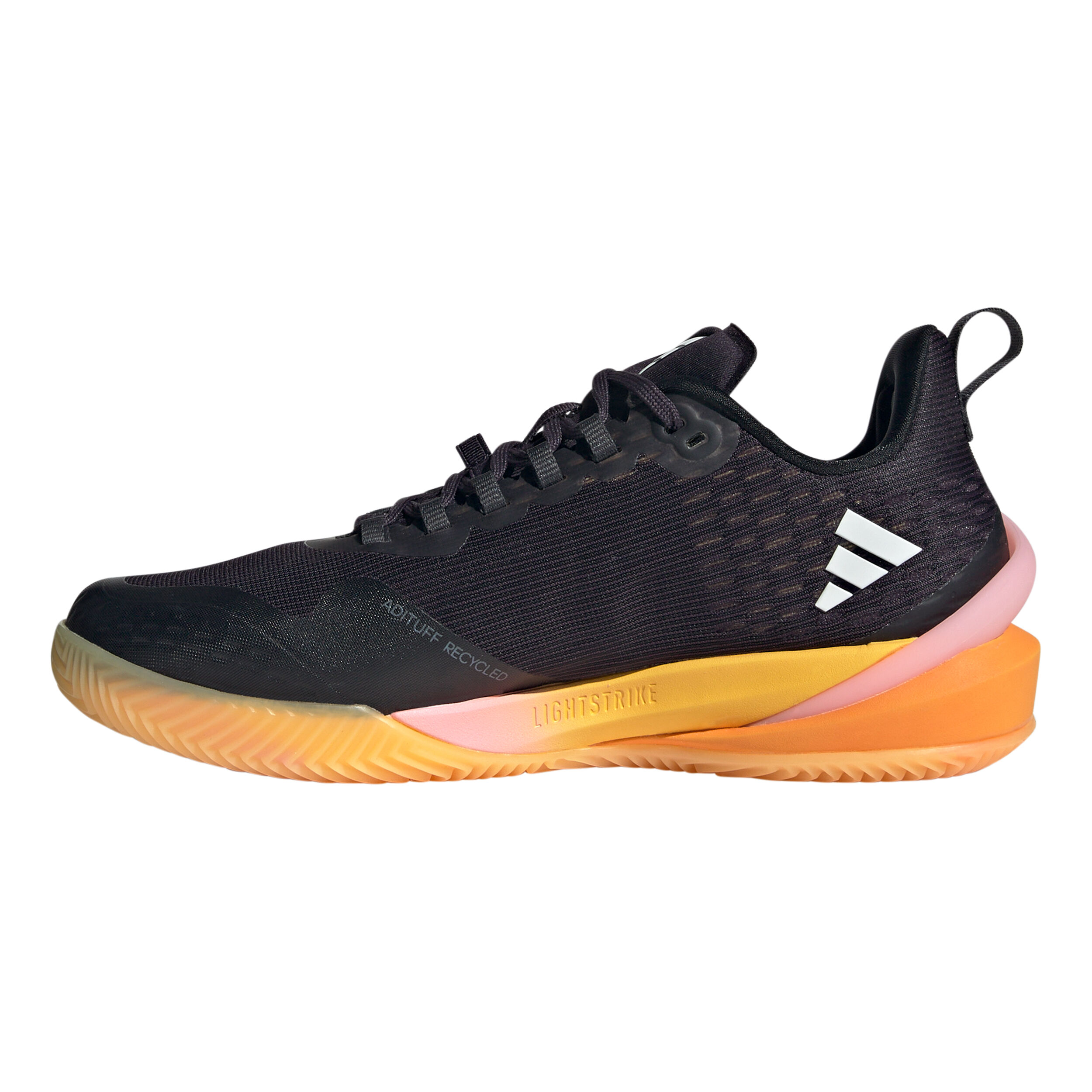 Adizero Cybersonic Sandplatzschuh Damen - Schwarz, Orange