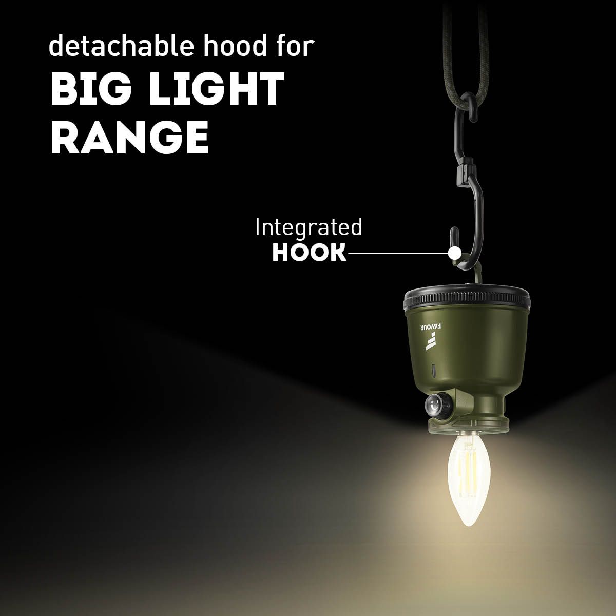 Favour L0818 Filament LED-Laterne