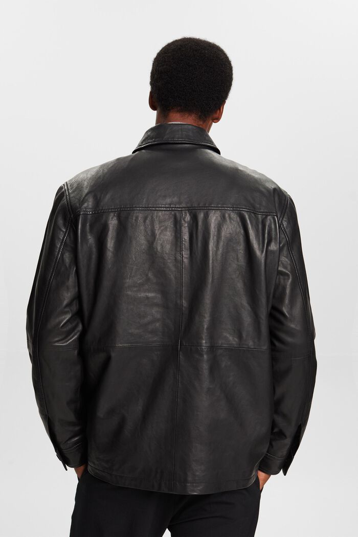 Hemdjacke aus Leder