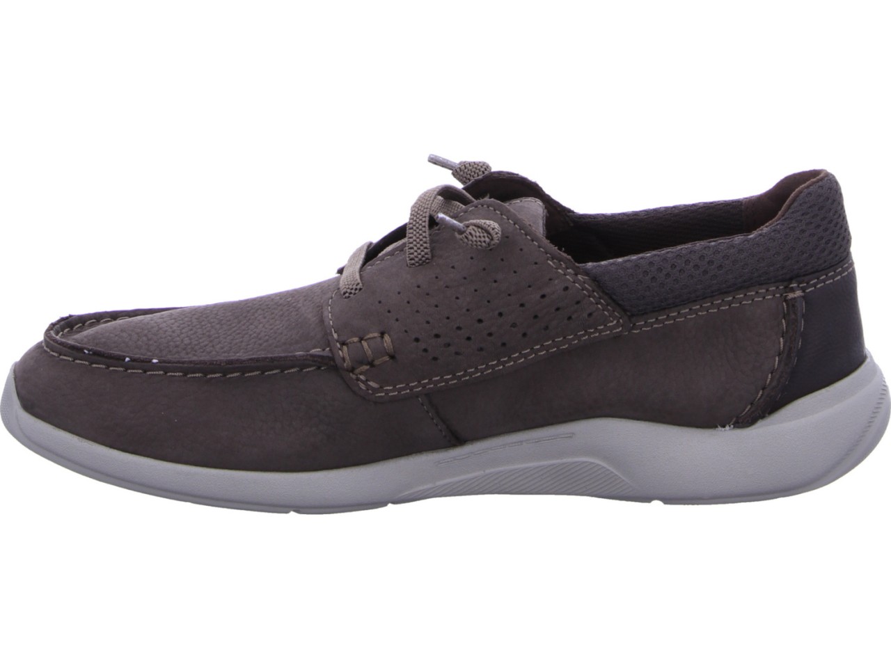 CLARKS Komfort Slipper braun Gorwin Moc