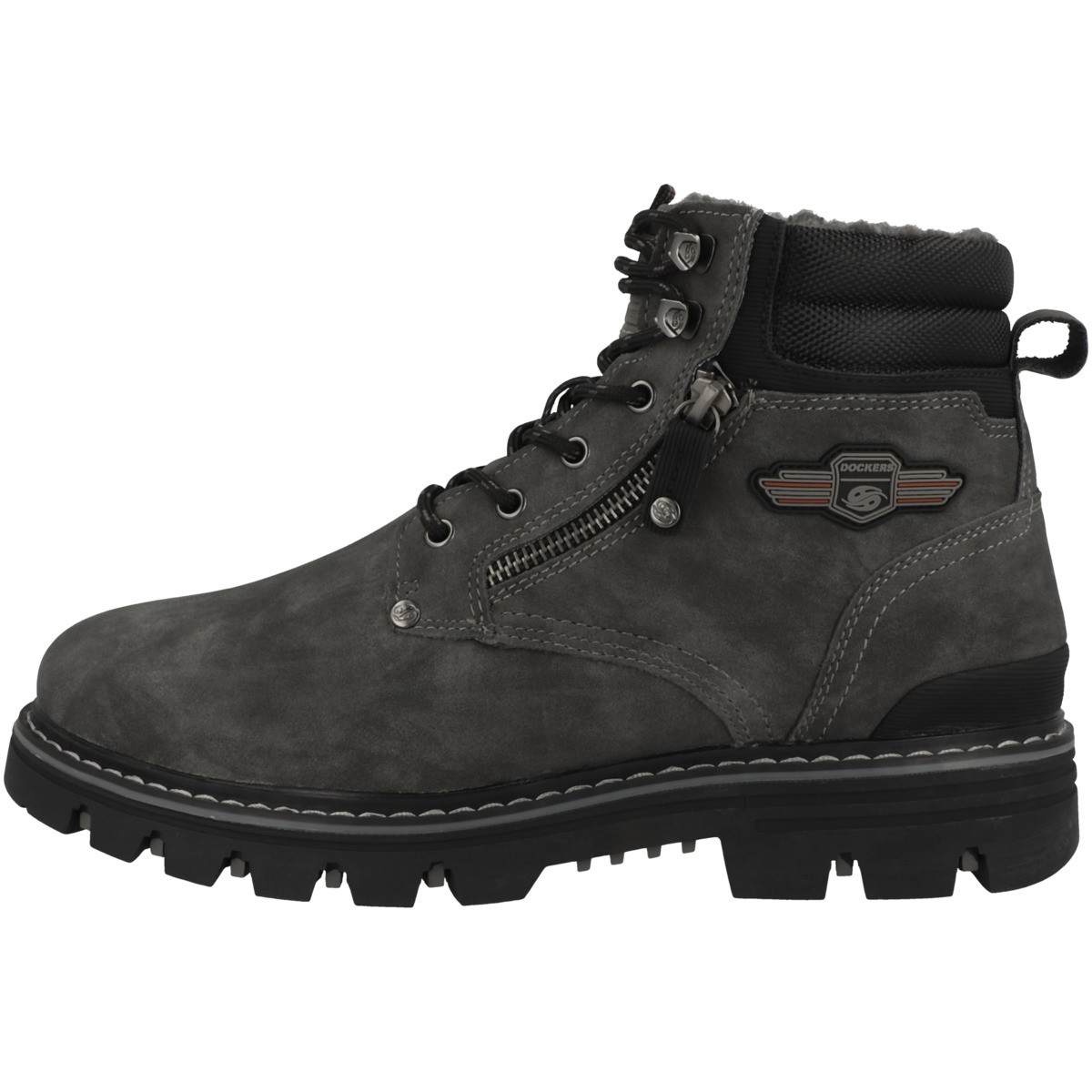 Dockers by Gerli 53HX103 Schnürboots dunkelgrau