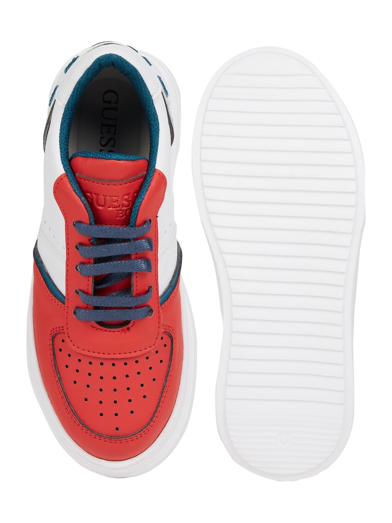 Sneaker mit Logo-Details Modell 'Bafele' in rot