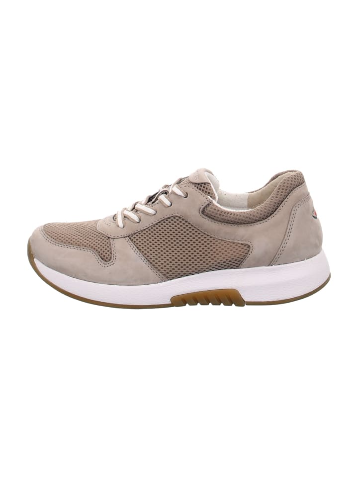 Gabor Comfort Komfort Schnürschuhe in Beige günstig kaufen