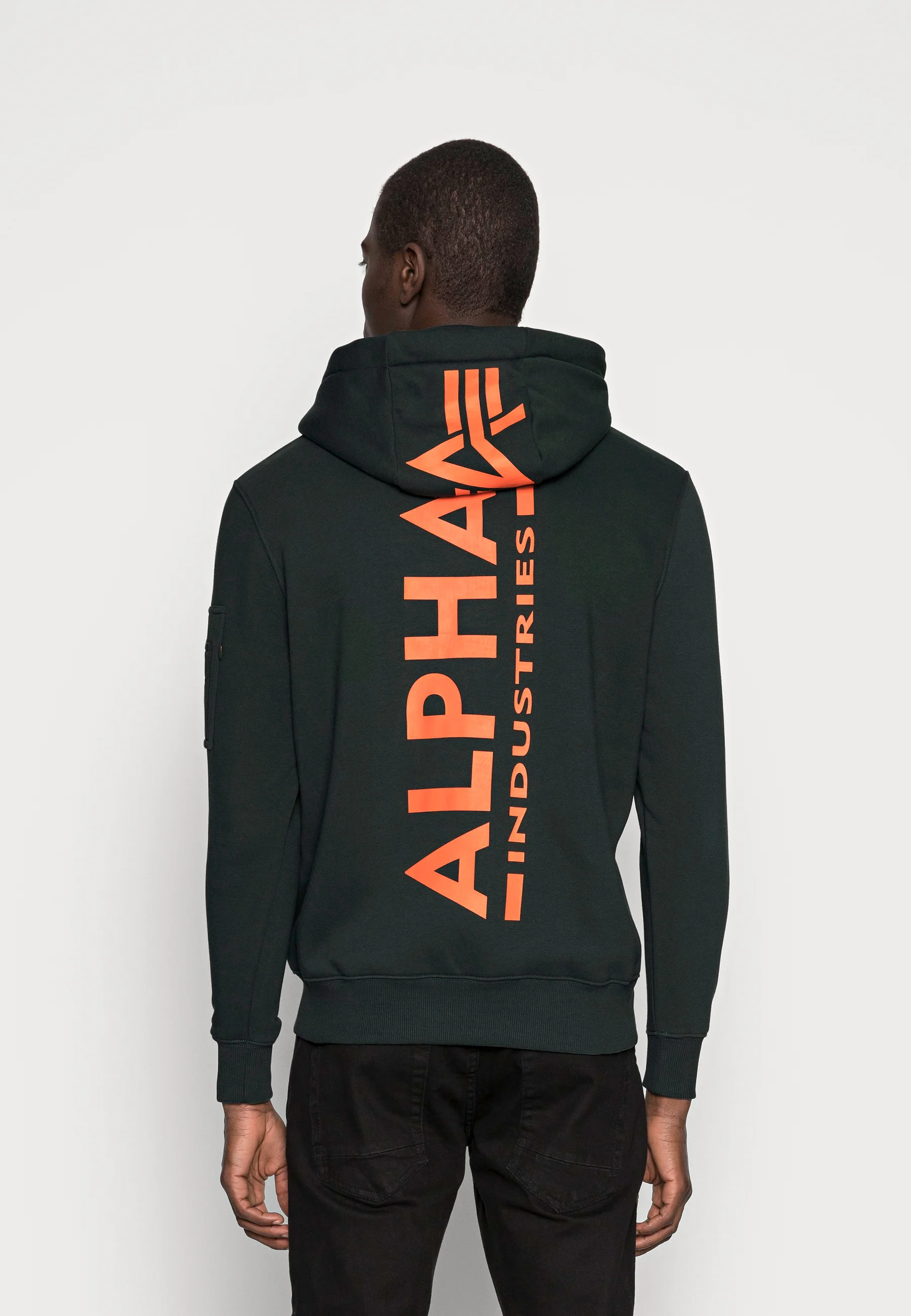Sudadera con capucha Alpha Industries BACK PRINT