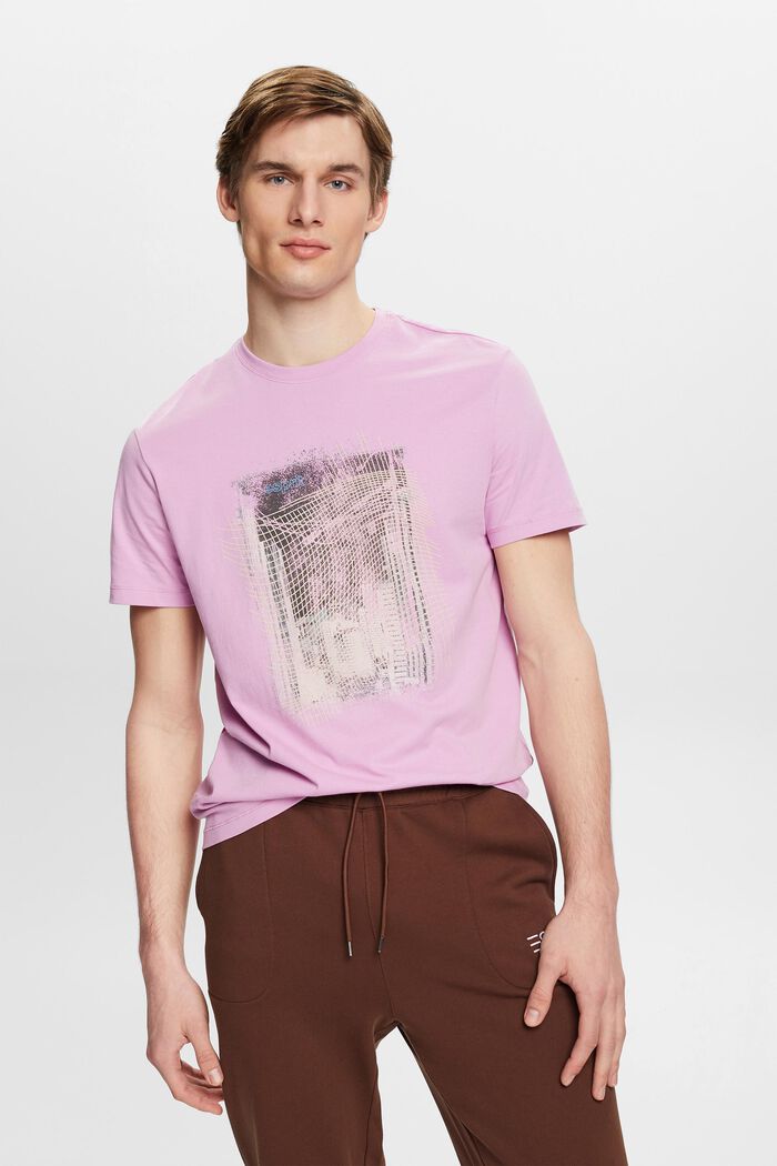 Print-T-Shirt aus nachhaltiger Baumwolle