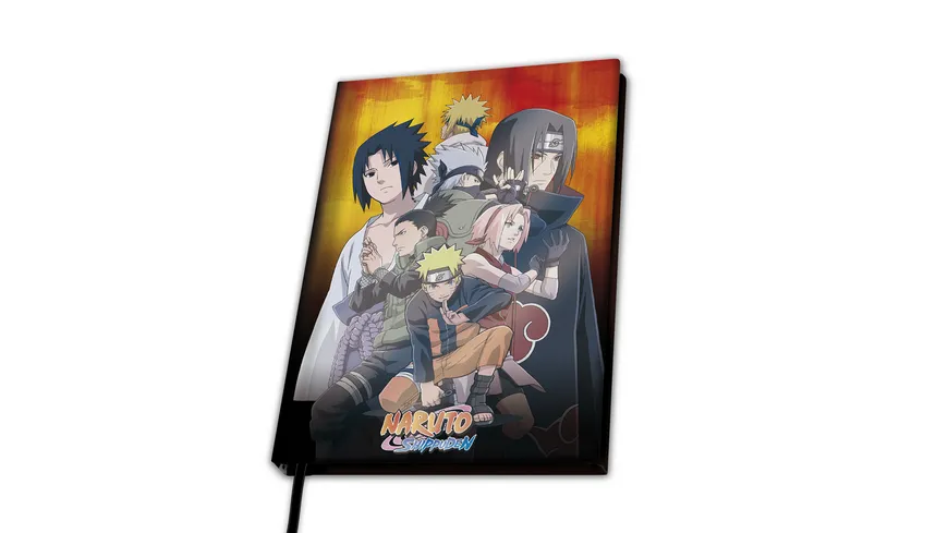 NARUTO SHIPPUDEN A5 Notizbuch Konoha group