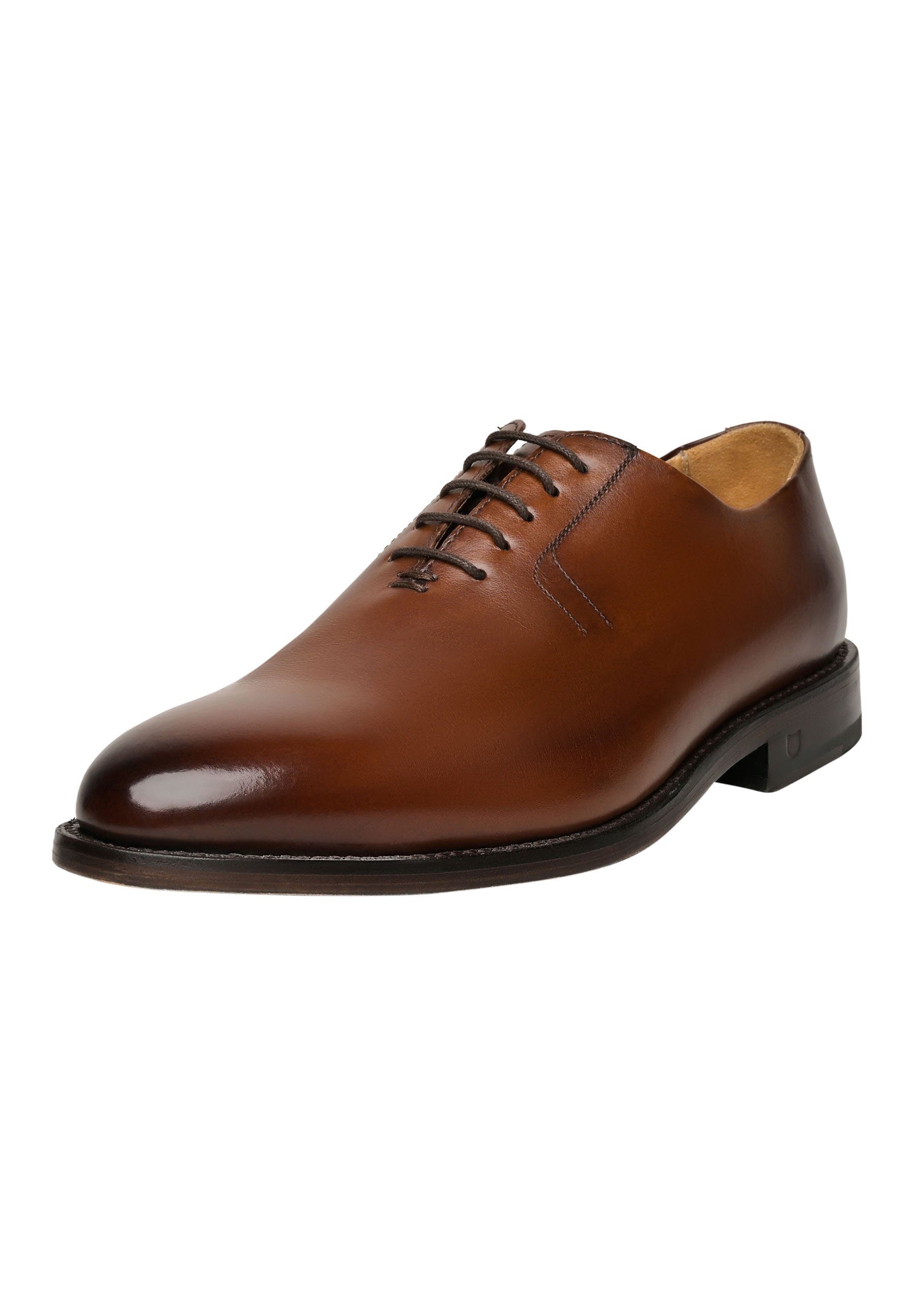Henry Stevens Marshall PW Businessschuh Schnürschuh Herren Halbschuhe Leder handgefertigt, Anzugschuhe