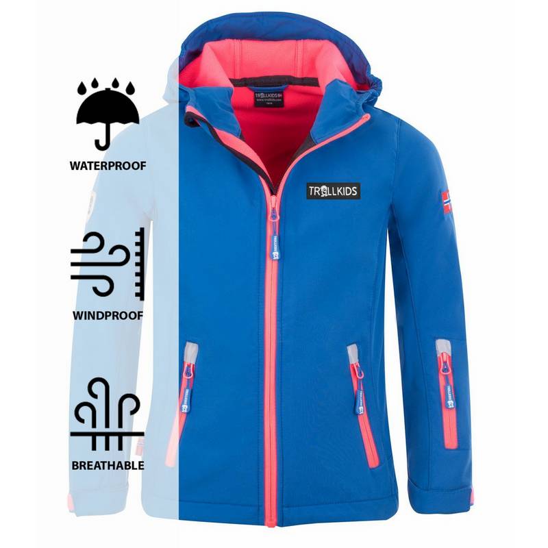 Trollkids Oslofjord Softshelljacke Mädchen